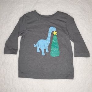 Cat & Jack Baby Dinosaur Longsleeve Shirt 12m